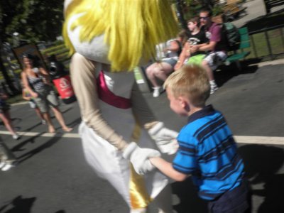 Zack and Lola dancing