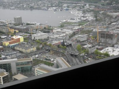 views from Seattle space needle