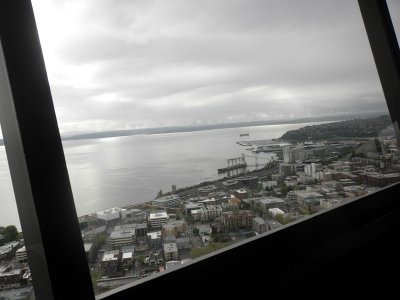 views from Seattle space needle