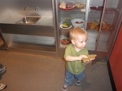 Josh at Seattle's Children's Museum