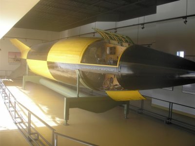 White Sands Rocket Museum  V-2 from Natzi Germany