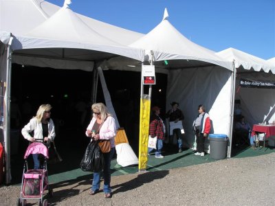 Entrance to Big Tent - East Side