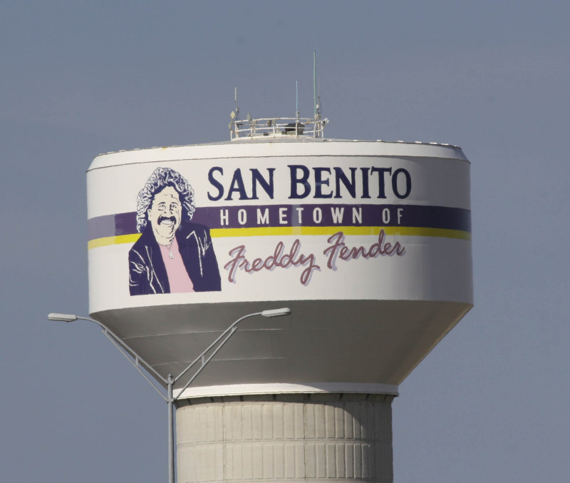 Freddy Fender Water Tower, San Benito, Texas