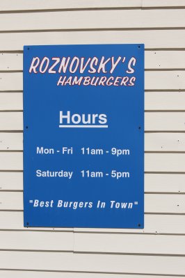Roznovsky's Sign.