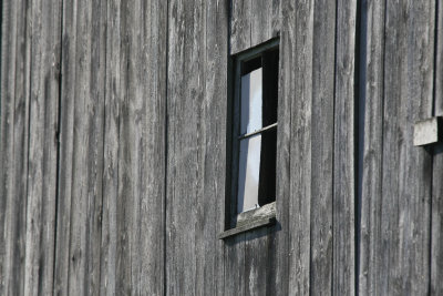 Window on an Amish Barn