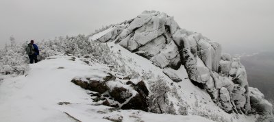 Mt. Liberty on a Foggy Day, 1/12/2011
