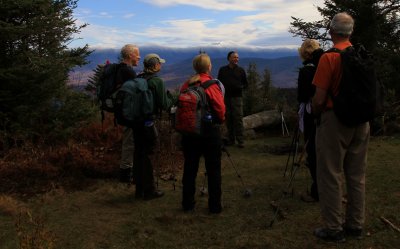 Cherry Mountain's 2 Summits:  Mt. Martha and Owl's Head  10/26/11