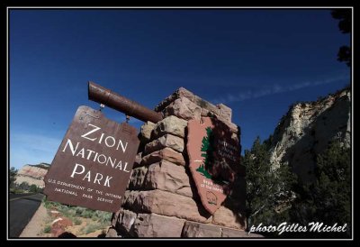 Zion US National Park