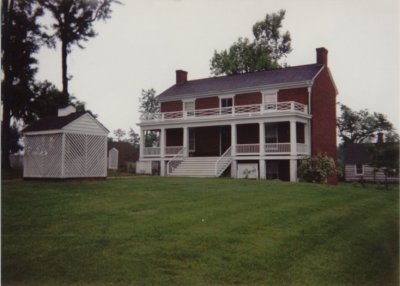 The McLean House in Appomattox where Lee surrender to Grant
