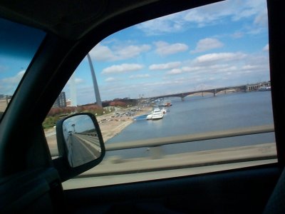 Poplar St. Bridge over the Mississippi