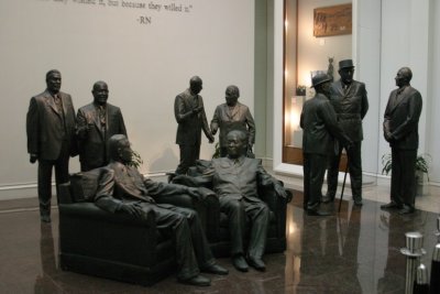 The statues