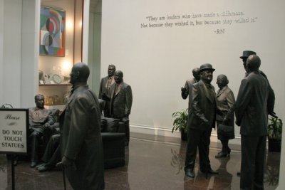 The statues