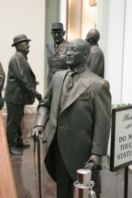 The statues