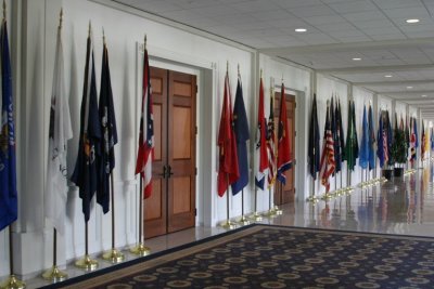 Hall to the East Room