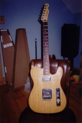 Squier Pro-Tone Telecaster before stripping