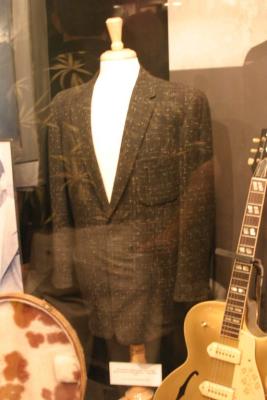 The jacket Elvis wore on his first National TV appearance (Dorsey Bros. Show), reputedly