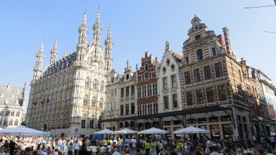 Der Marktplatz von Leuven