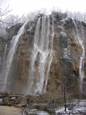 Waterfalls and Ice - Plitvice Jezara