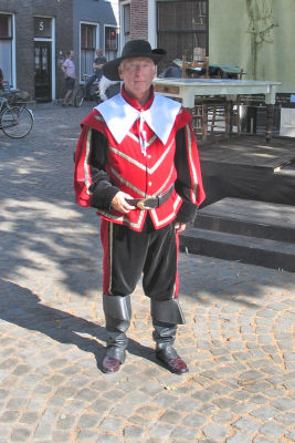 Man in classical uniform