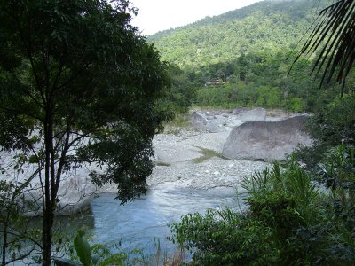 Our drop in point for the Rio Cangrejal