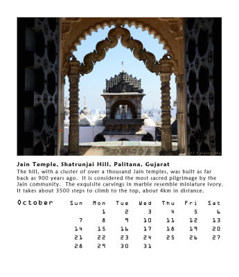Jain Temple, Shatrunjai Hill, Palitana, Gujarat