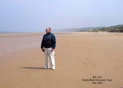 Bob Searl Omaha Beach Normandy May 2006