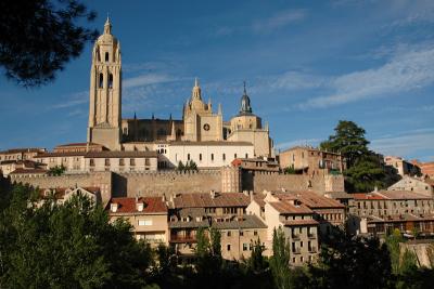 The cathedral - View from the jewish cemetery