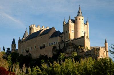 The Castle - view from the Eresma River