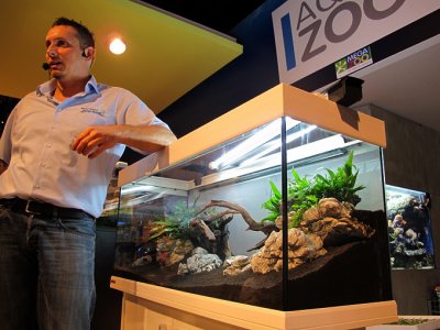 Aquascaping show in Austria with Oliver Knott
