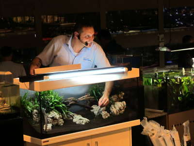 Aquascaping show in Austria with Oliver Knott