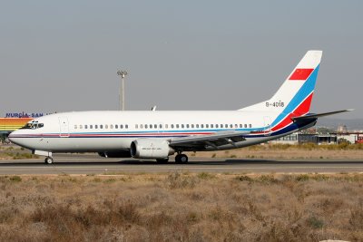 Chinese Air Force Boeing 737-33A  B-4018