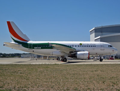 F-GRXH Air Cte d'Ivoire A319-115(LR) cn 2228 