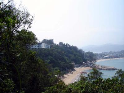 Cheung Chau Island from up where we walked