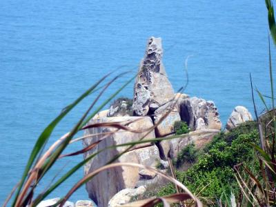 One of Cheung Chau Island's scenic stones