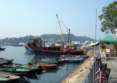 The harbour at Cheung Chau Island