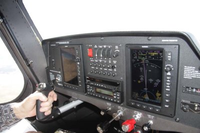 Control Panel of the Cessna Skycatcher