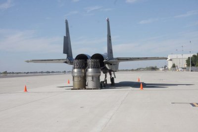 F-15 and Engines at Chico