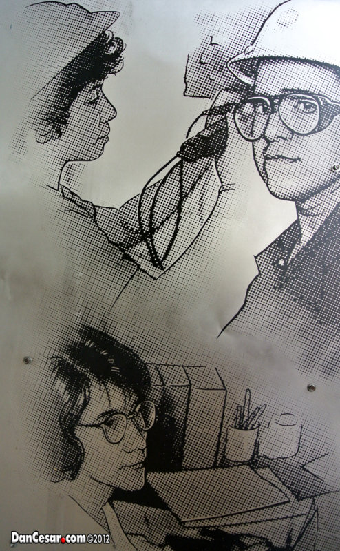 Mural at the Panama Museum