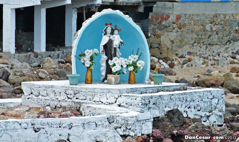 La Virgen del Carmen Altar on Isla Taboga