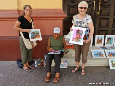 Art purchase in Casco Viejo