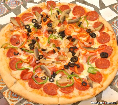 Pepperoni & Veggie Pizza