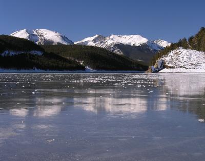 Frozen Lake Dillon
