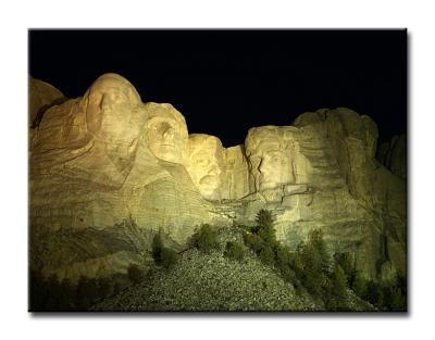 Rushmore at Night