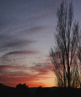 Sunset from Apaloosa Street, Pocatello