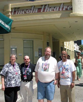 Team at the Lincoln Theater