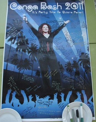 Signed poster for Gloria