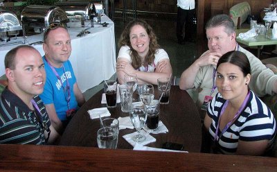 Matt, Rob,Wendy, Tom and Jana