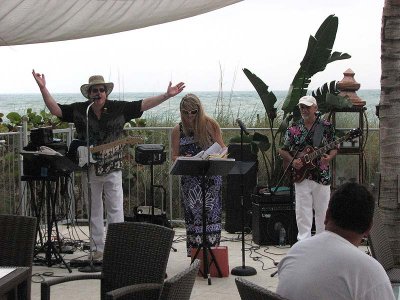 Live Entertainment by the pool at Costa d'Este