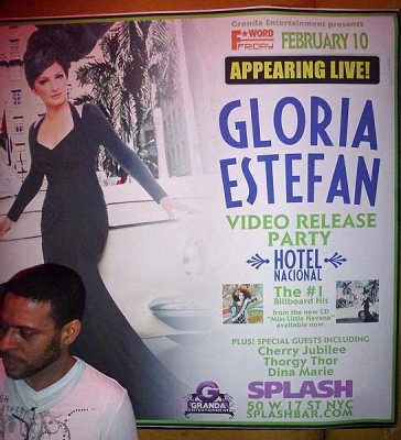 Hotel Nacional Poster at Splash Bar, NY