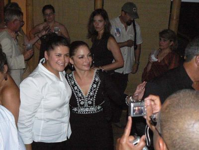 Fred taking pic of Tania and Gloria